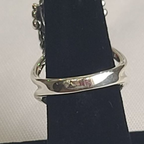 🌵 CAROLYN POLLACK AMERICAN WEST Red Coral .925 Sterling Western Flair  Sz 9🔥 - Picture 9 of 10